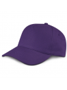 Cappellino golf unisex adulto 5 pannelli – Cotone regolabile