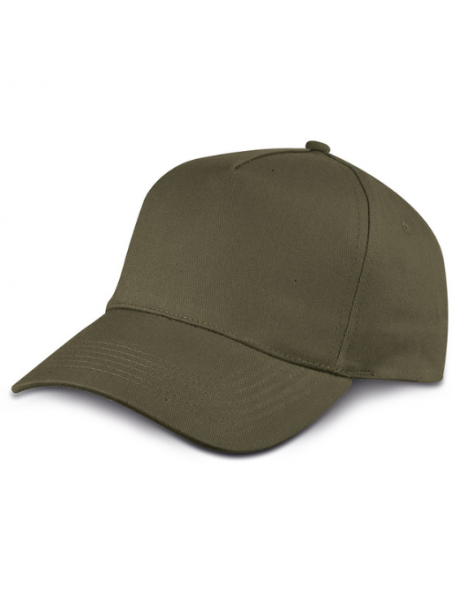 Cappellino golf unisex adulto 5 pannelli – Cotone regolabile