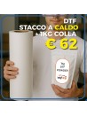 Poliestere DTF Stacco a Caldo (5 secondi) – Bobina 60cm x 100m + 1kg Colla Termoadesiva in polvere finissima
