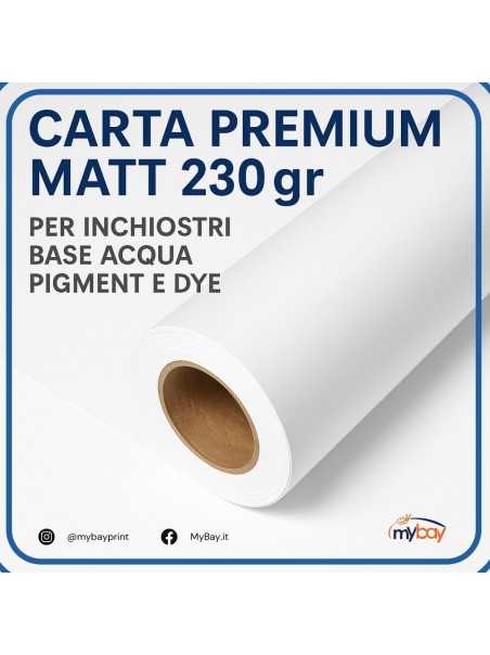 Carta Premium Matt 230gr – 106,7 cm x 30 m