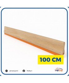 Racla per stampa serigrafica in legno 100 cm