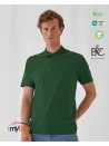 Polo B&C ID.001 CPUI10 in piqué 100% cotone – Manica corta unisex