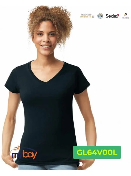 Gildan® 64V00L Soft Style V-neck