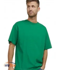 Maglia girocollo loose fit 100% cotone organico