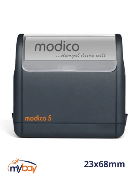 Timbro Modico 5 preinchiostrato 28x68 mm