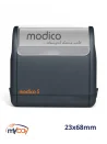 Timbro Modico 5 preinchiostrato 28x68 mm