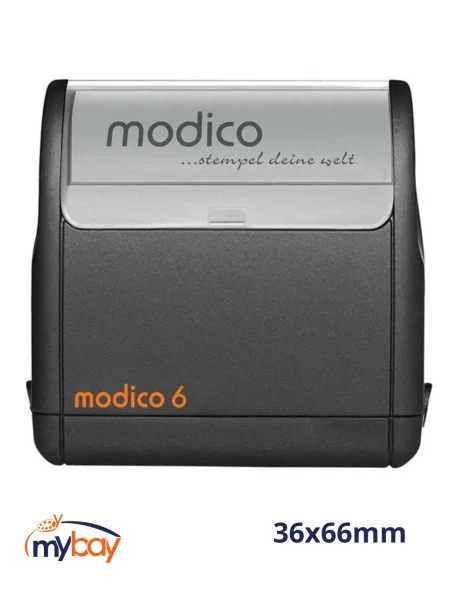 Timbro Modico 6 preinchiostrato 36x66 mm