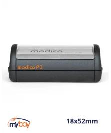 Timbro Modico P3 tascabile 18x52 mm – Stampabile con Broder Creator