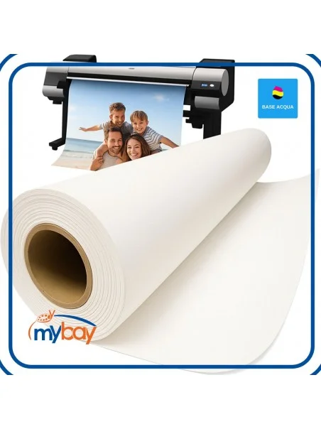 Canvas Matt 240gr – Tela in poliestere per inchiostri base acqua