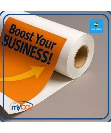 Carta patinata adesiva 120gr H106,7 – per plotter base acqua