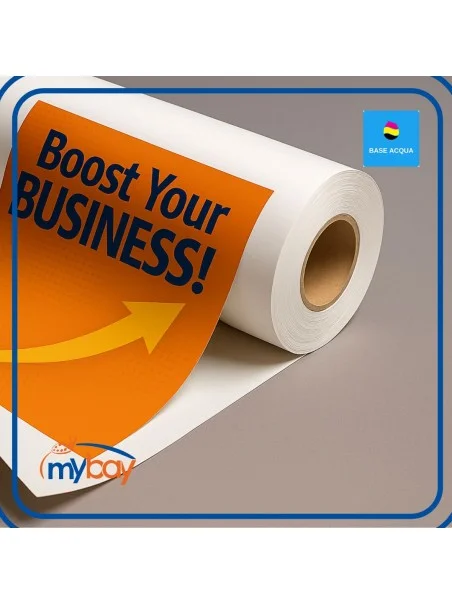 Carta patinata adesiva 120gr H106,7 – per plotter base acqua