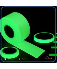 Adesivo luminescente H100 cm – Per sicurezza e vie di fuga