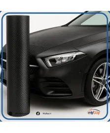 Vinile Cast Carbonio Nero H137 cm - Modellabile