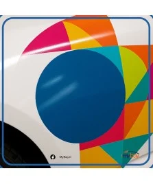 Vinile Bianco lucido Cast 152 cm - 50mt