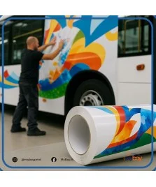 Vinile bianco semilucido coprente removibile 140 cm x 50 m