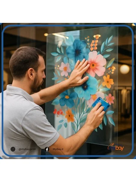 PVC monomerico trasparente lucido 160 cm x 50 m