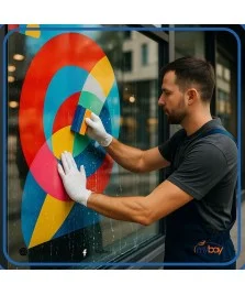 PVC monomerico trasparente lucido 106 cm x 50 m