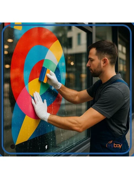 PVC monomerico trasparente lucido 106 cm x 50 m