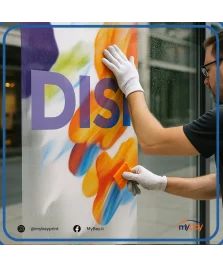 PVC monomerico trasparente lucido 80 cm