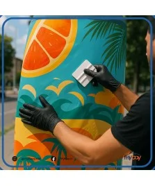 PVC Polimerico Bianco Lucido 75cm