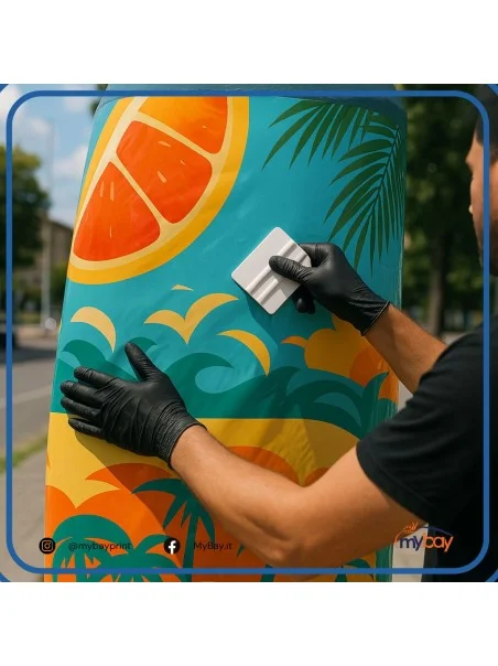 PVC Polimerico Bianco Lucido 75cm