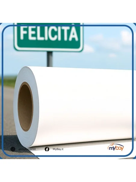 Rifrangente Bianco da Stampa 123cm