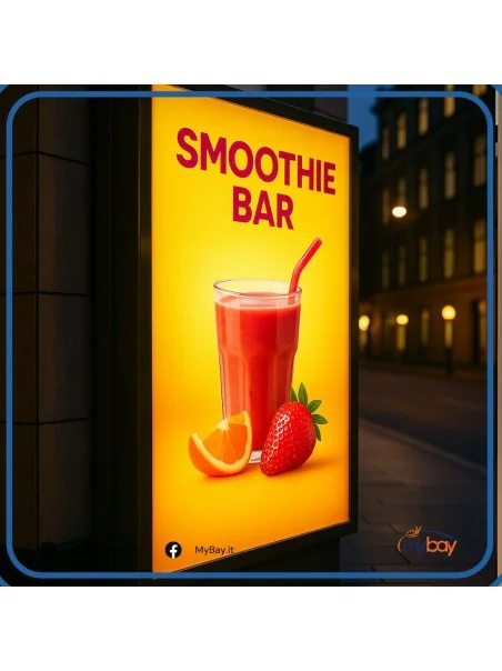 Backlite Adesivo 155cm 110my