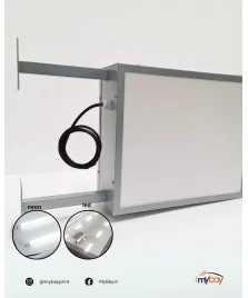 Insegna luminosa bifacciale 50x70 cm