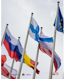 Tessuto misto sintetico per bandiere