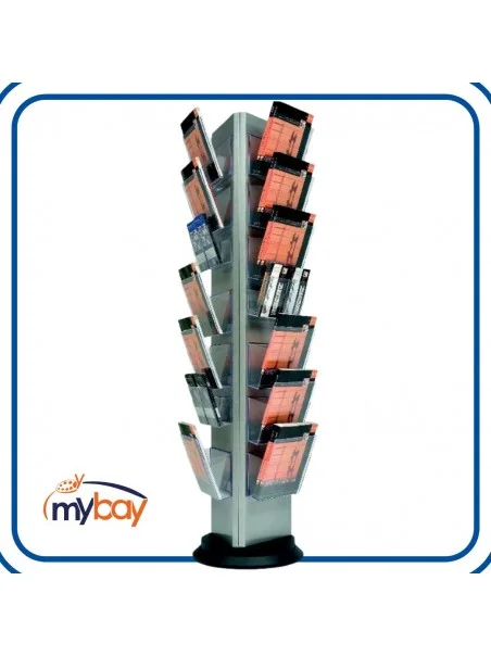 Trys Espositore girevole 3 lati A4