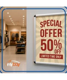 Cornici a scatto in alluminio – Profili da 20/25/32 mm