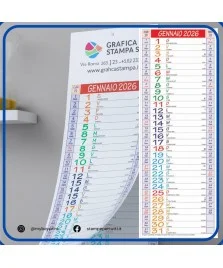 Calendario Olandese - Silhouette