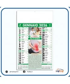 Calendario illustrato Farmacia 2026 – 12 fogli
