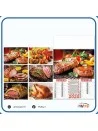 Calendario illustrato Gastronomia Carne – 6 fogli
