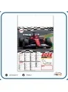 calendario illustrato formula 1 2026 6 fogli formato 32x49,5 cm