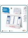 Calendario da Tavolo Mensile 13 Fogli Neutro