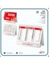 Calendario da Tavolo Mensile 13 Fogli Neutro