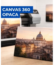 Tela canvas cotone finitura opaca, 340 // 360 gr/mq