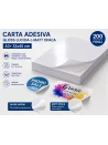 carta adesiva per stampante laser