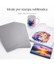 carta sublimatica A4 A3 120 g per stampanti sublimazione