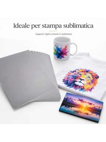 carta sublimatica A4 A3 120 g per stampanti sublimazione