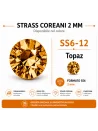 Strass coreani 2 mm - Topaz