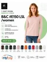 T-shirt donna B&C E150 Manica Lunga
