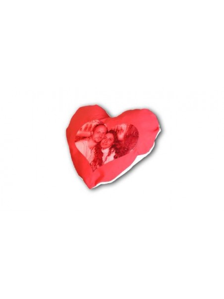 cuscino cuore grande bicolore 50x45 cm - Conf. da 2 pz.